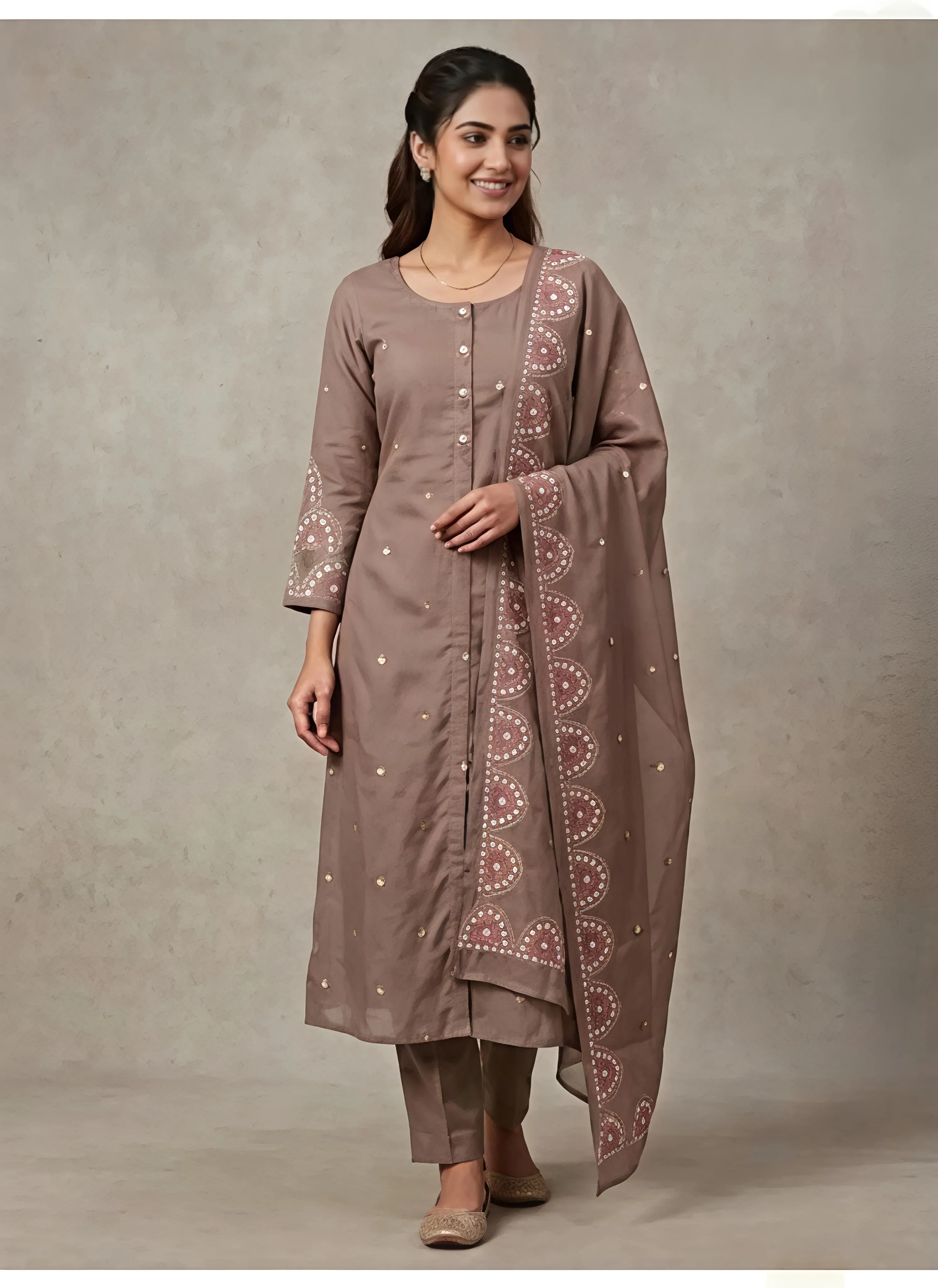 Sober fancy party wear suit-21