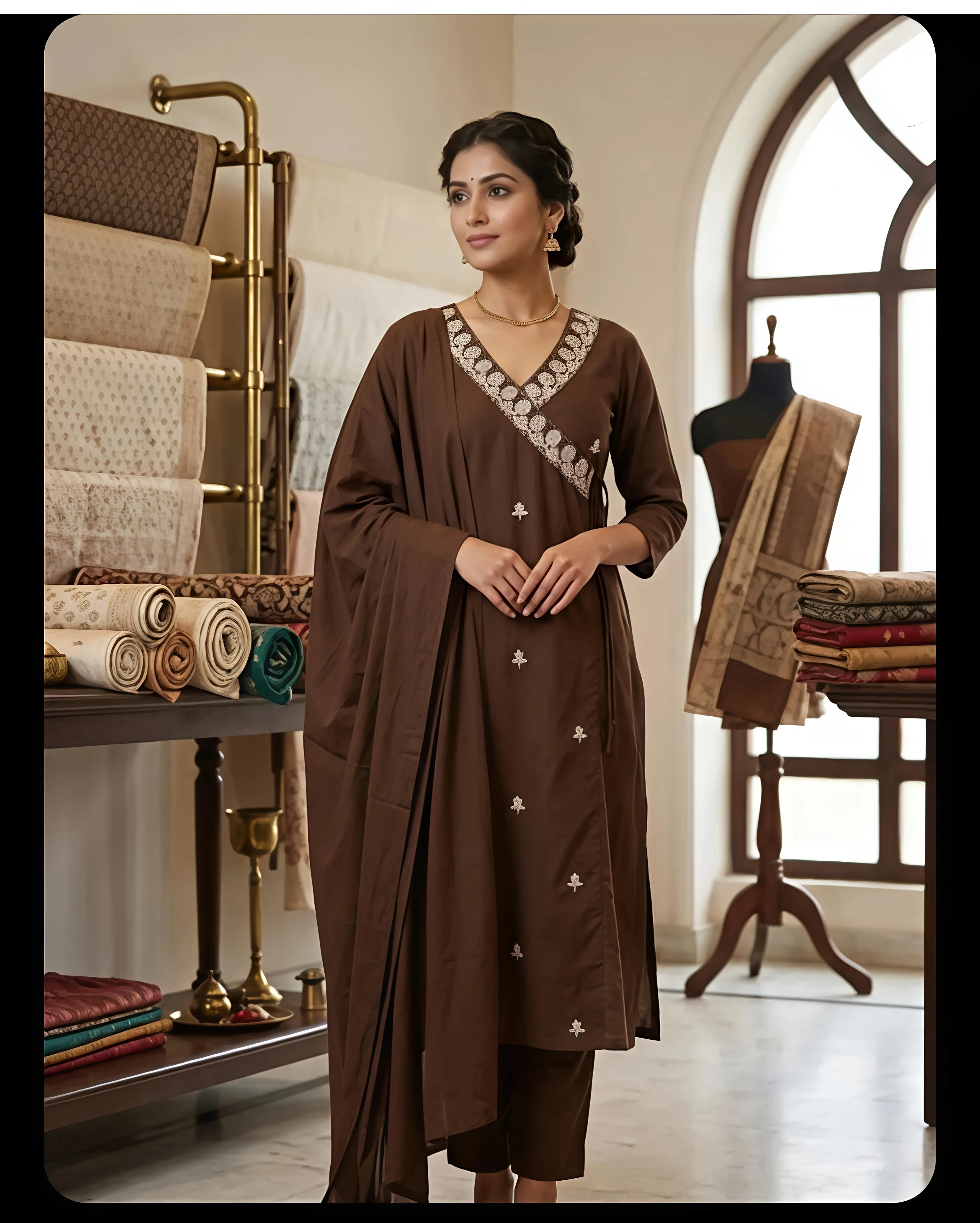 Sober fancy party wear suit-25