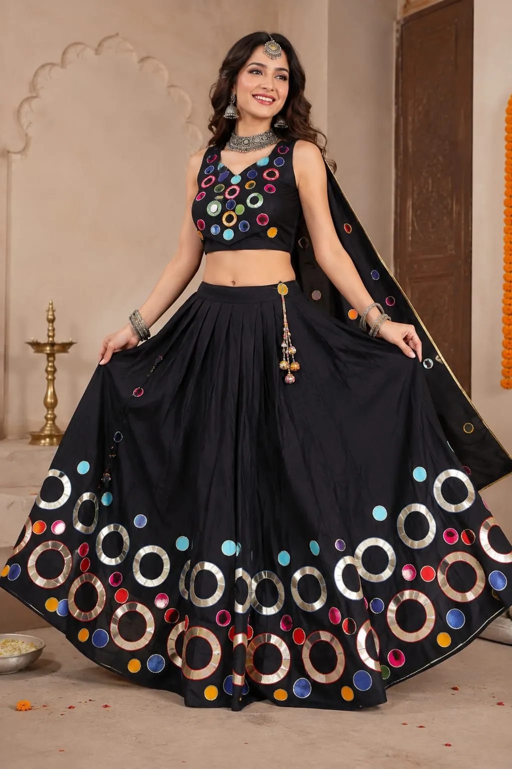 Wholesale chaniya choli garba dresses for girls Indore
