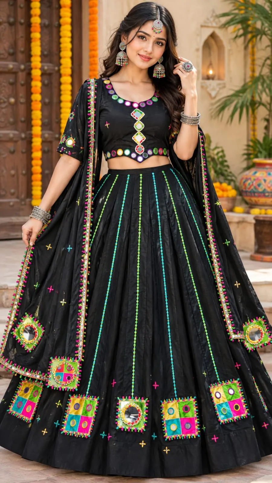 Wholesale chaniya choli garba dresses for girls Indore