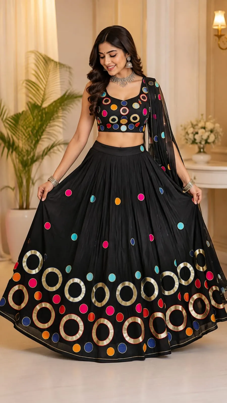 Wholesale chaniya choli garba dresses for girls Indore